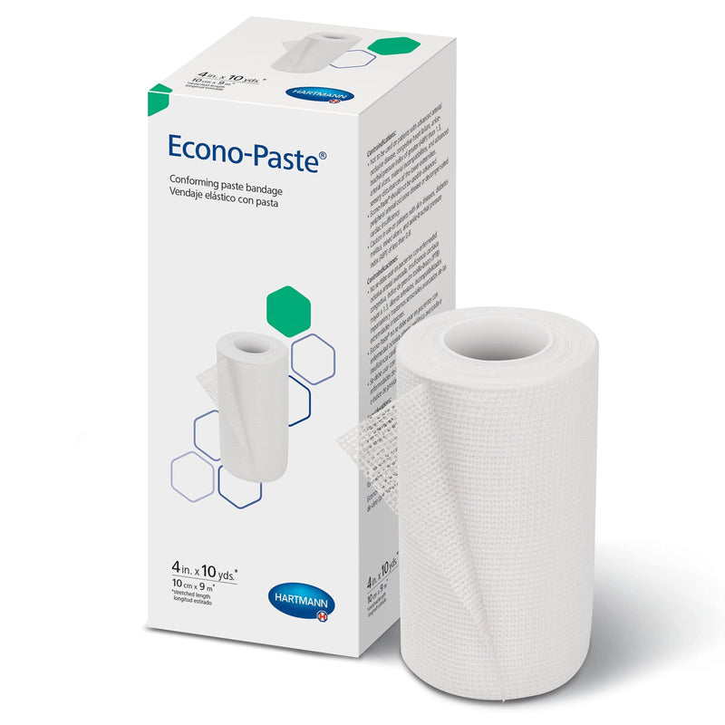 Hartmann 47400000 Econo-Paste Latex-Free Conforming Zinc-Oxide Paste Bandage, 4" Width, 10 yd. Length - NewNest Australia