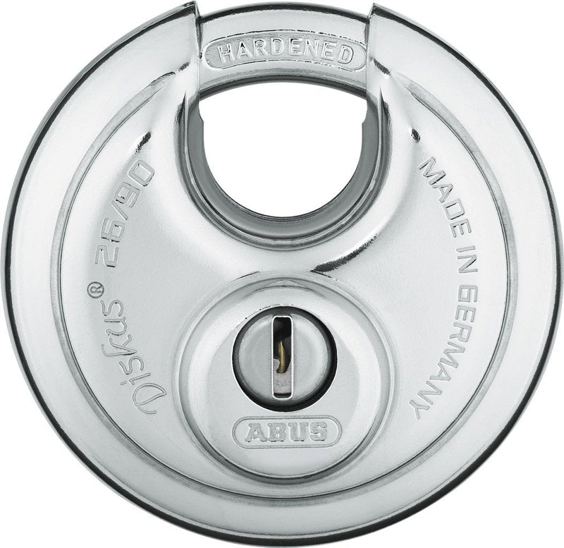 ABUS 26/90 KD B High Security Stainless Steel Keyed Different Diskus Padlock - NewNest Australia