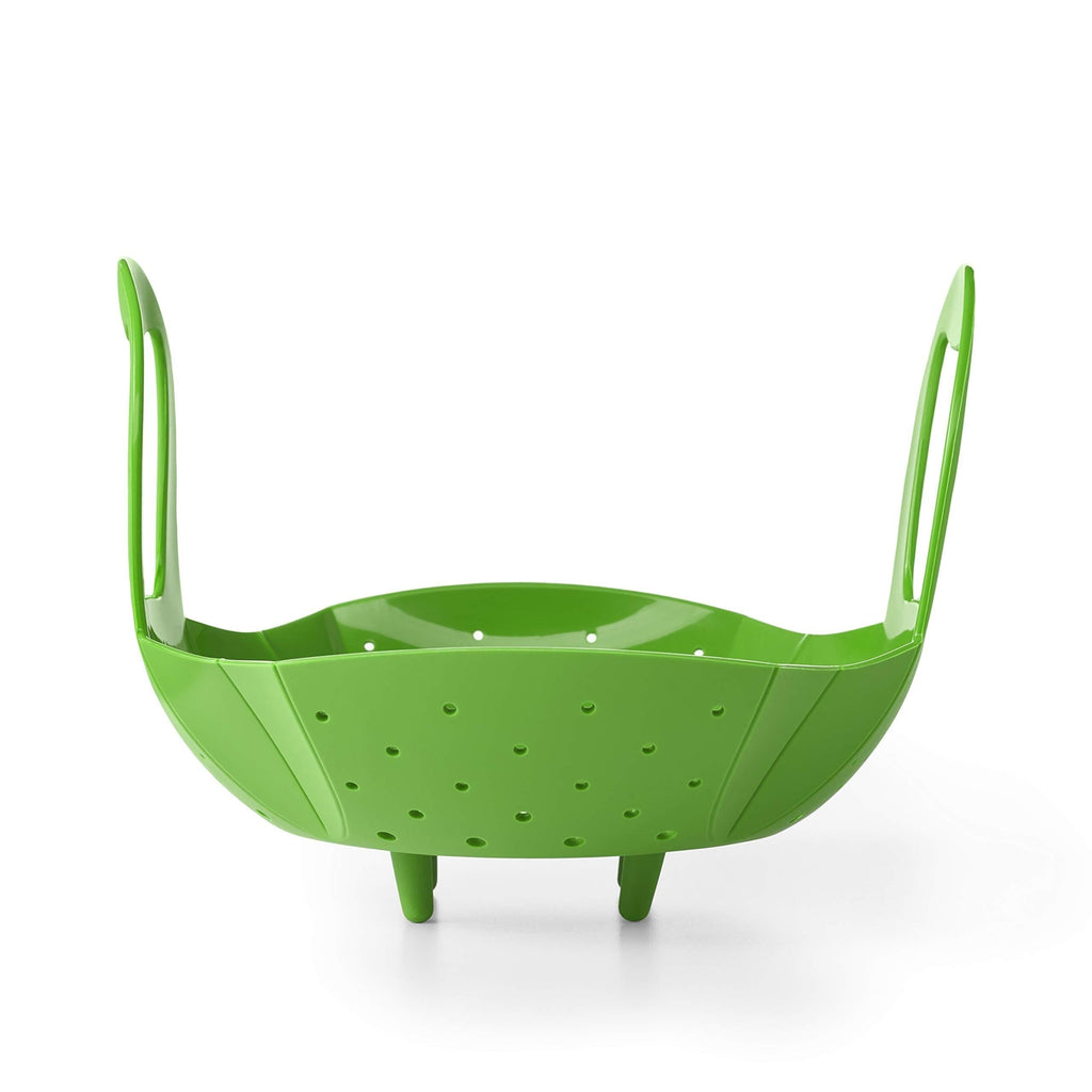 NewNest Australia - OXO Good Grips Silicone Steamer, Green Steamer Basket 