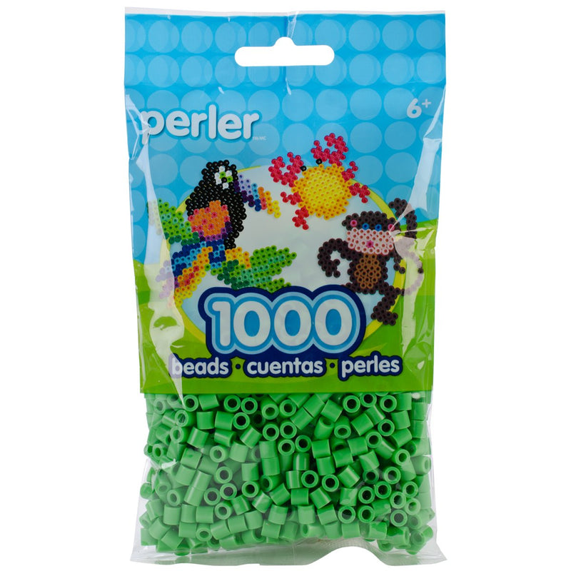 Bright Green Perler Beads for Kids Crafts, 1000 pcs - NewNest Australia