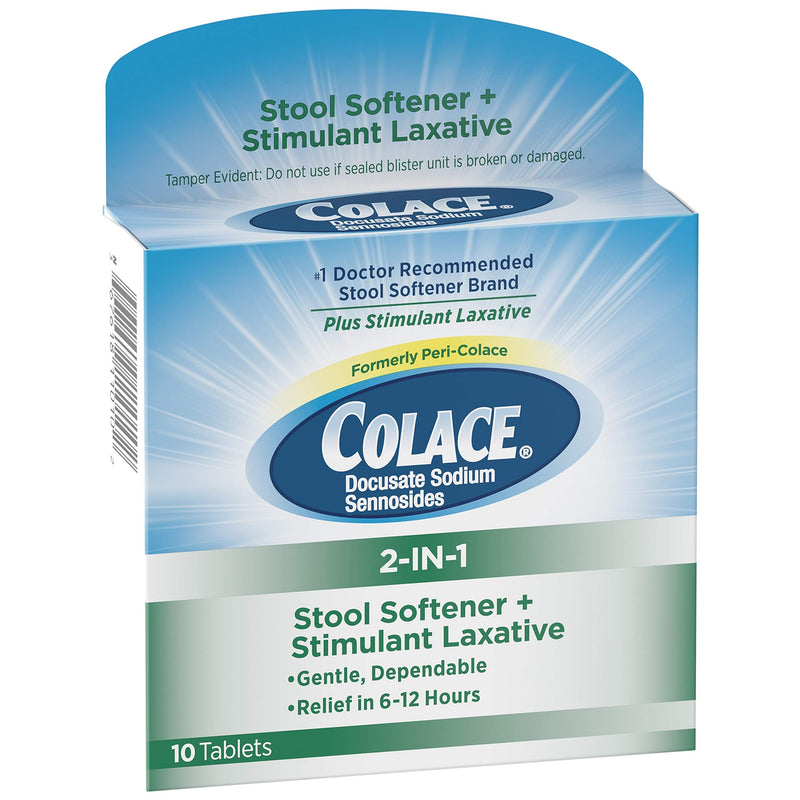 Peri-colace 10 Count (Pack of 1) - NewNest Australia