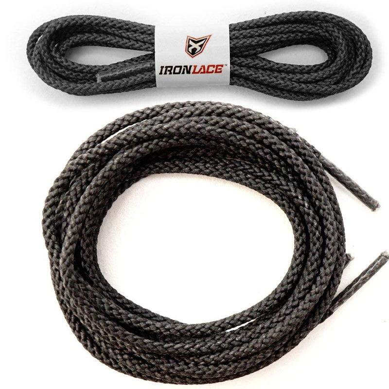 Ironlace Lace (1-Pair) Black 45-inch (5-6 Eyelets) - NewNest Australia