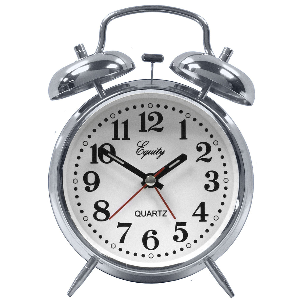 NewNest Australia - Equity by La Crosse Analog Twin Bell Alarm Clock 