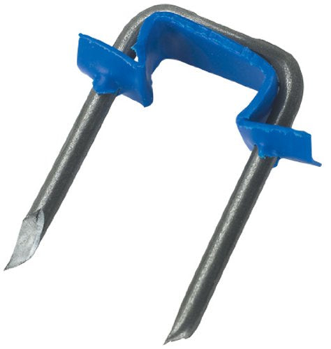 Gardner Bender MSI-200JN Polyethylene Insulated Metal Staple, 1/2 in., 14/2 & 12/2 (NM) Cable, Blue - NewNest Australia