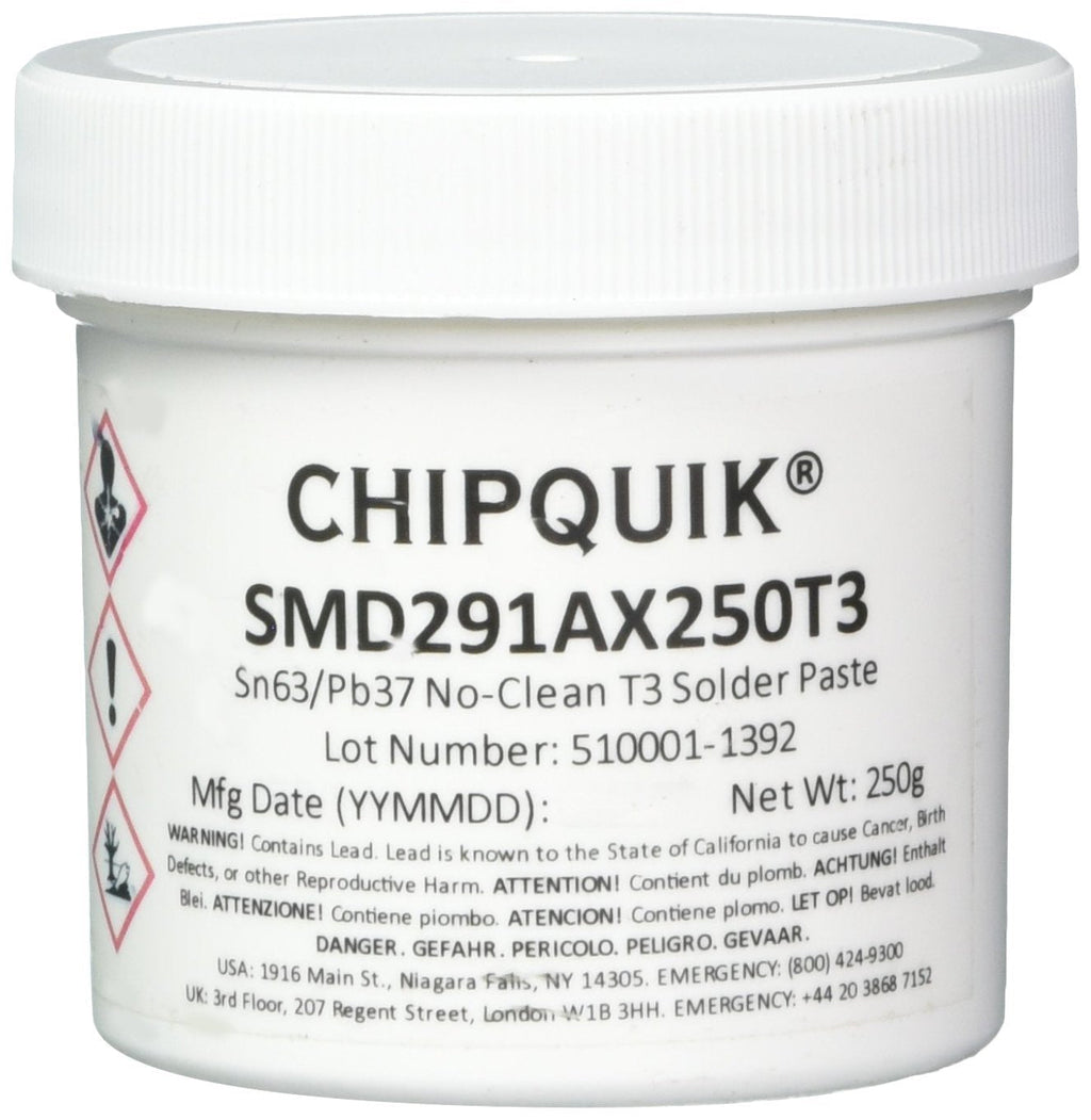 Chip Quik Electronic Grade Solder Paste - 63/37 No Clean Flux - NewNest Australia