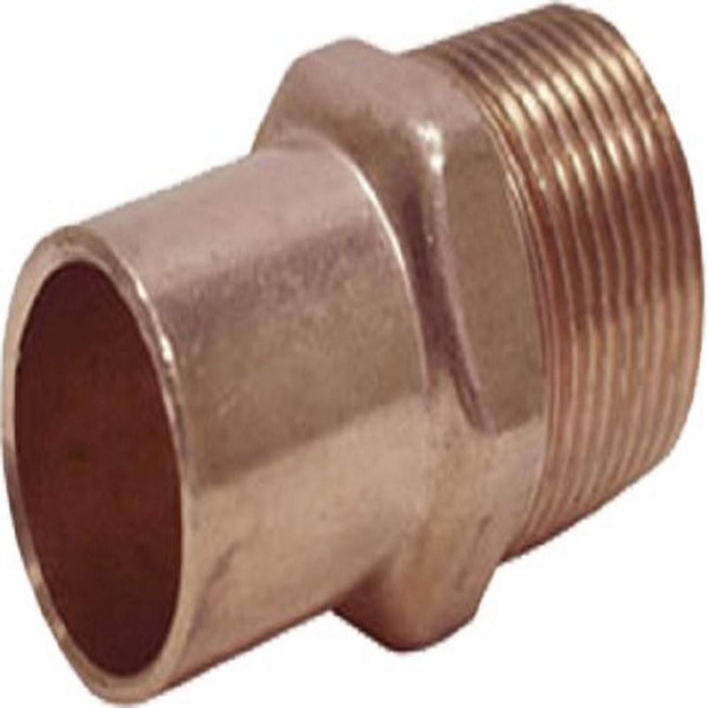 Plumber's Choice 91830 3/8-Inch x 1/2-Inch C x MIP Copper Fitting MIP Reducing Adapter (10-Pack) - NewNest Australia