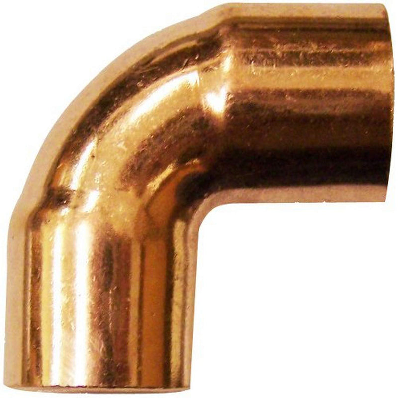 Plumber's Choice 91315 1/4-Inch Copper Fitting with 90-Degree Ell, C by C (5-Pack) - NewNest Australia