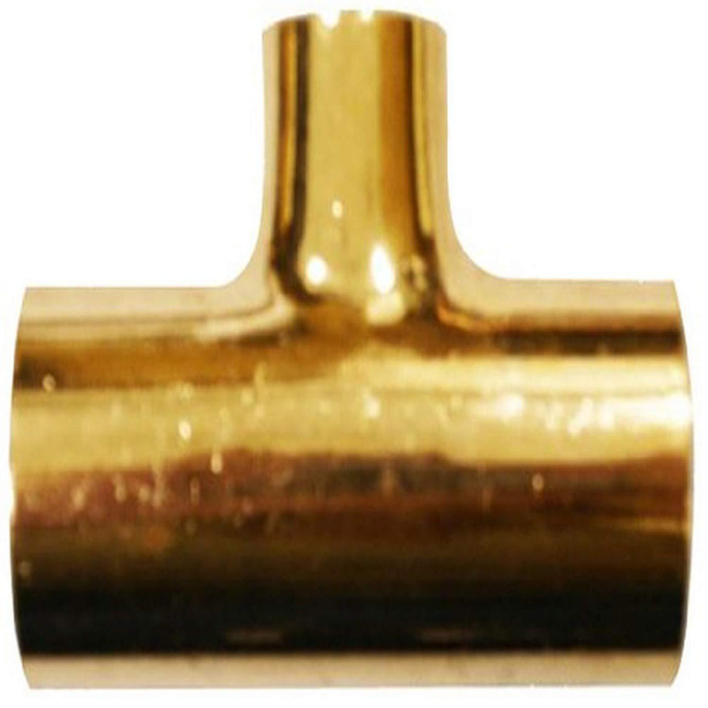 Plumber's Choice 91516 1/2-Inch by 1/2-Inch by 3/4-Inch Copper Fitting with Reducing Tee, C by C by C (5-Pack) - NewNest Australia