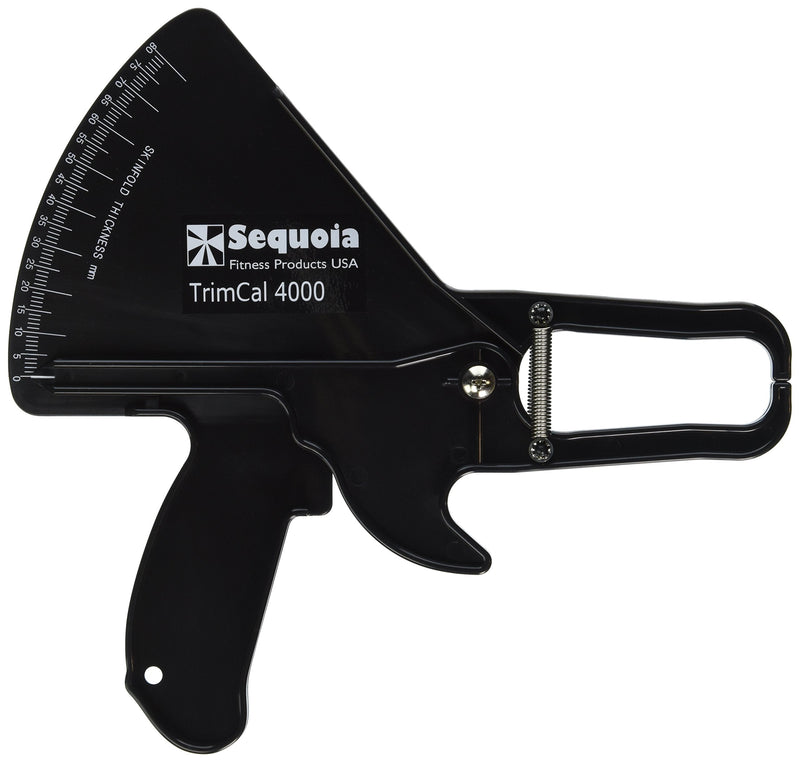 Sequoia Fitness TrimCal 4000 Body Fat Caliper (Black) [Health and Beauty] with Fat % Chart - NewNest Australia