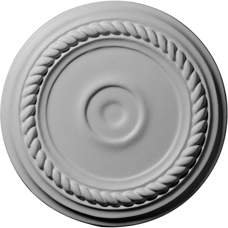 Ekena Millwork CM07AL Small Alexandria Ceiling Medallion, 7 7/8"OD x 3/4"P (Fits Canopies up to 4 5/8"), Factory Primed - NewNest Australia