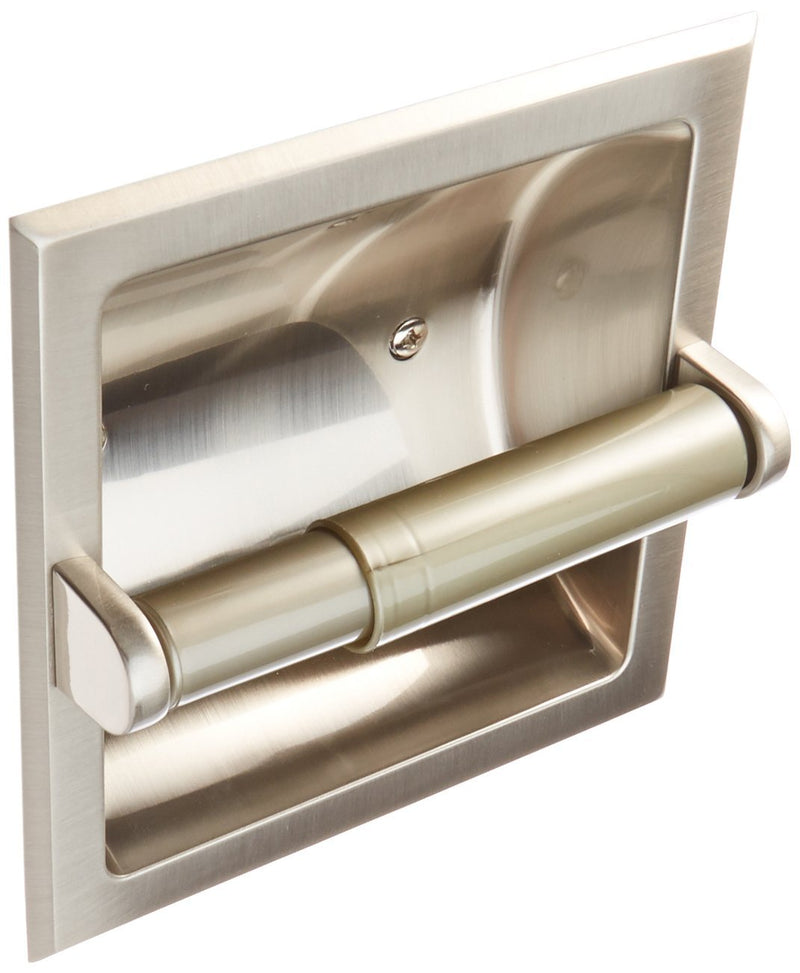 MINTCRAFT 776H-07-SOU Paper Holder Recess, Brushed Nickel - NewNest Australia