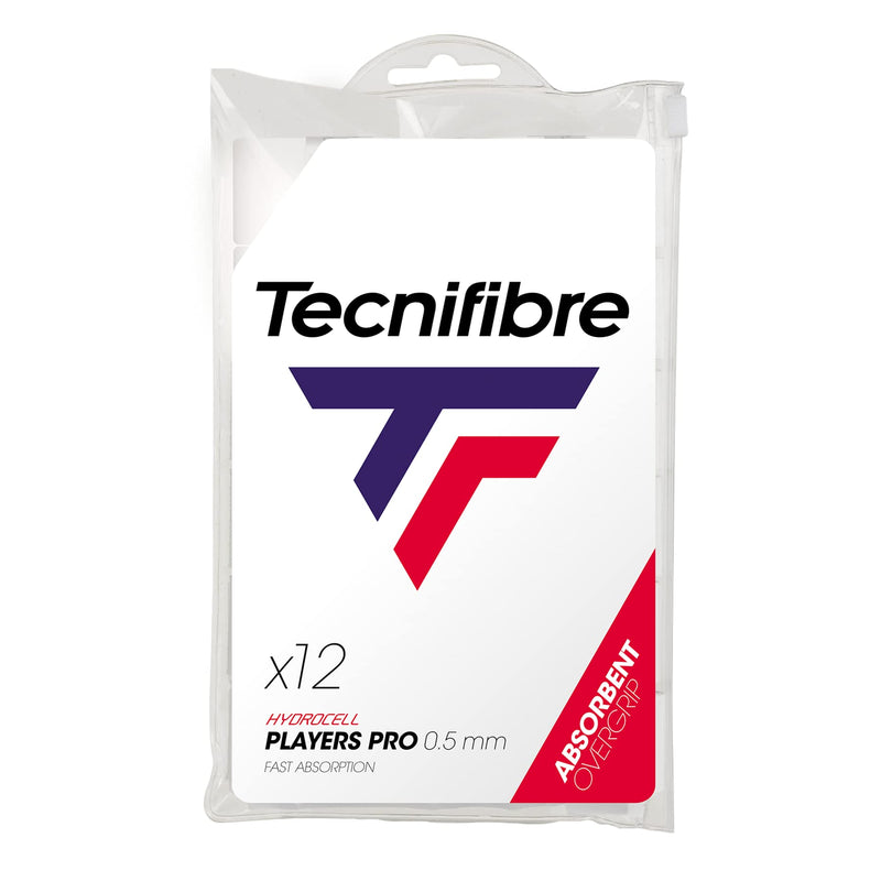 Tecnifibre Pro Players Overgrip 12x white - NewNest Australia