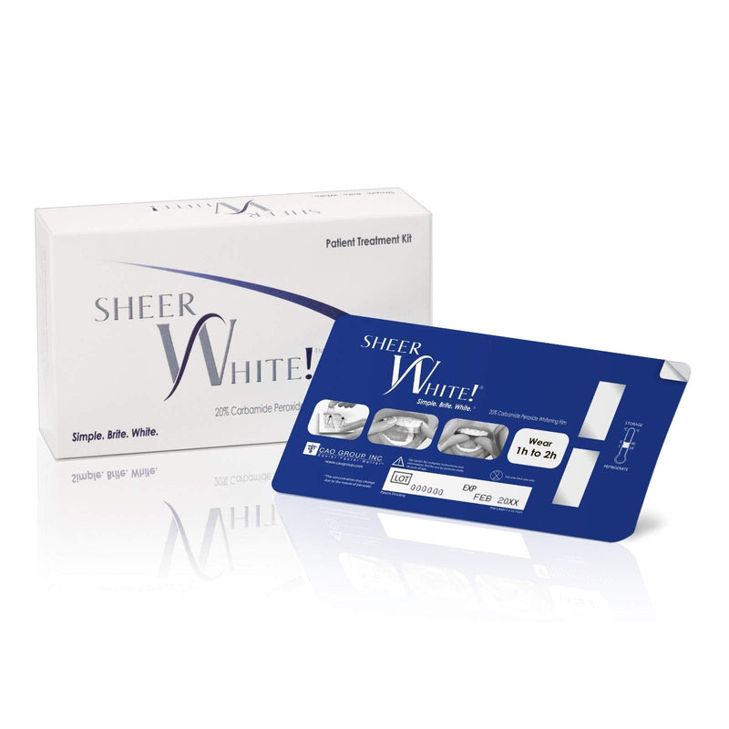 Teeth Whitening Strips - Sheer White! 20% Professional Teeth Whitening Strips Films Kit - NewNest Australia