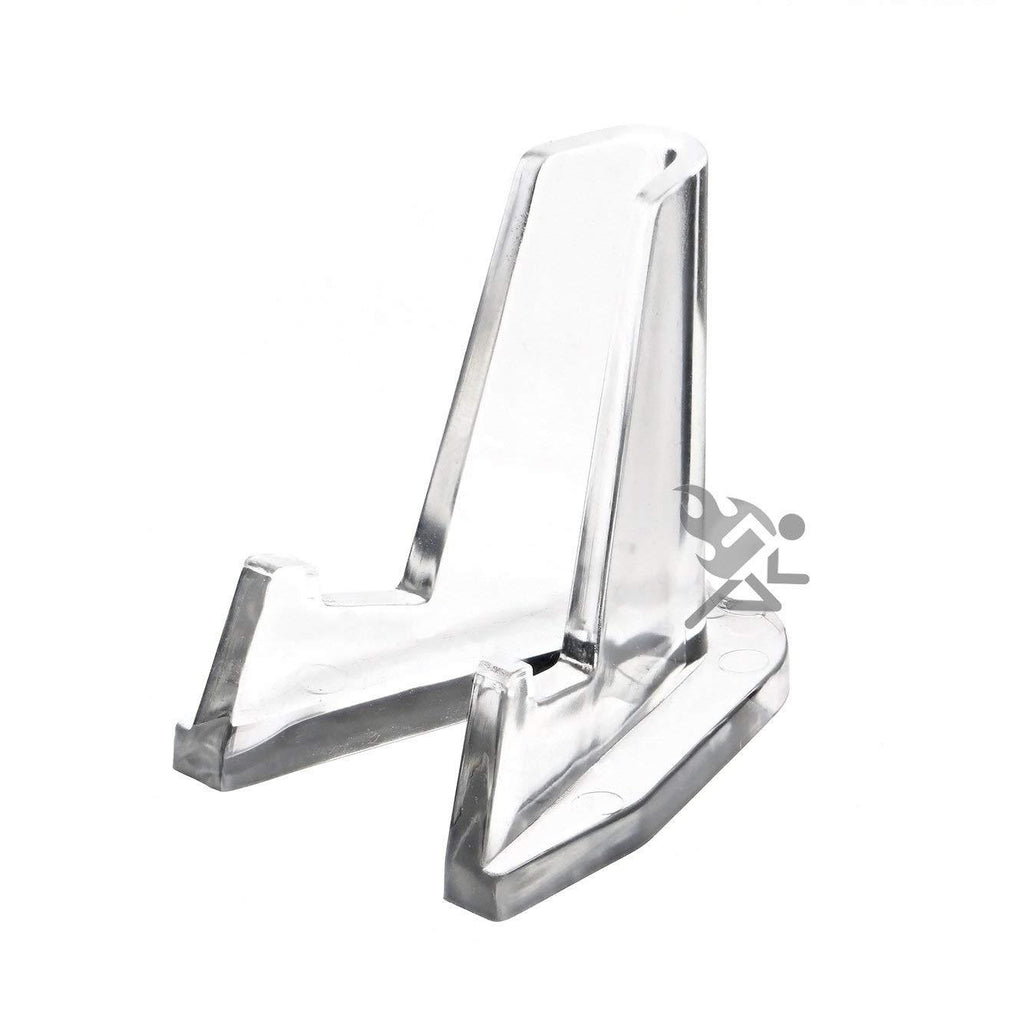 NewNest Australia - Clear Display Stand Easel for Air-Tite Holder Coin Capsules Challenge Medals Casino Chips (Qty 5) 