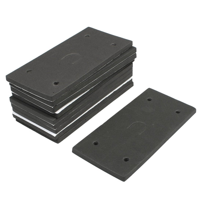 uxcell 10 Pcs Rectangle Adhesive Foam Replacement Sander Back Mat - NewNest Australia