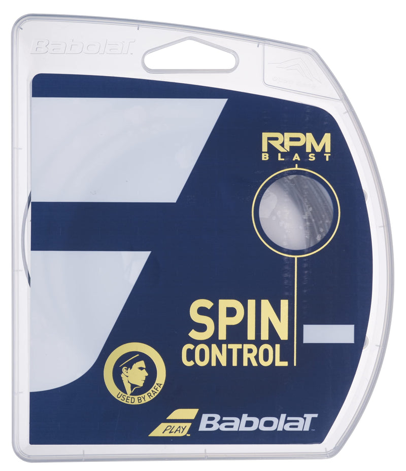 Babolat Rpm Blast Black - Tennis String 1.30mm/16G - 12m Size 125/12 m Black/Negro - NewNest Australia