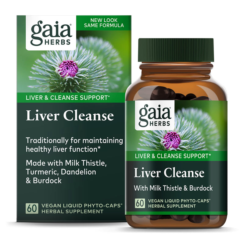 Gaia Herbs Liver Cleanse Liquid Phyto-Capsules, 60 Count - NewNest Australia
