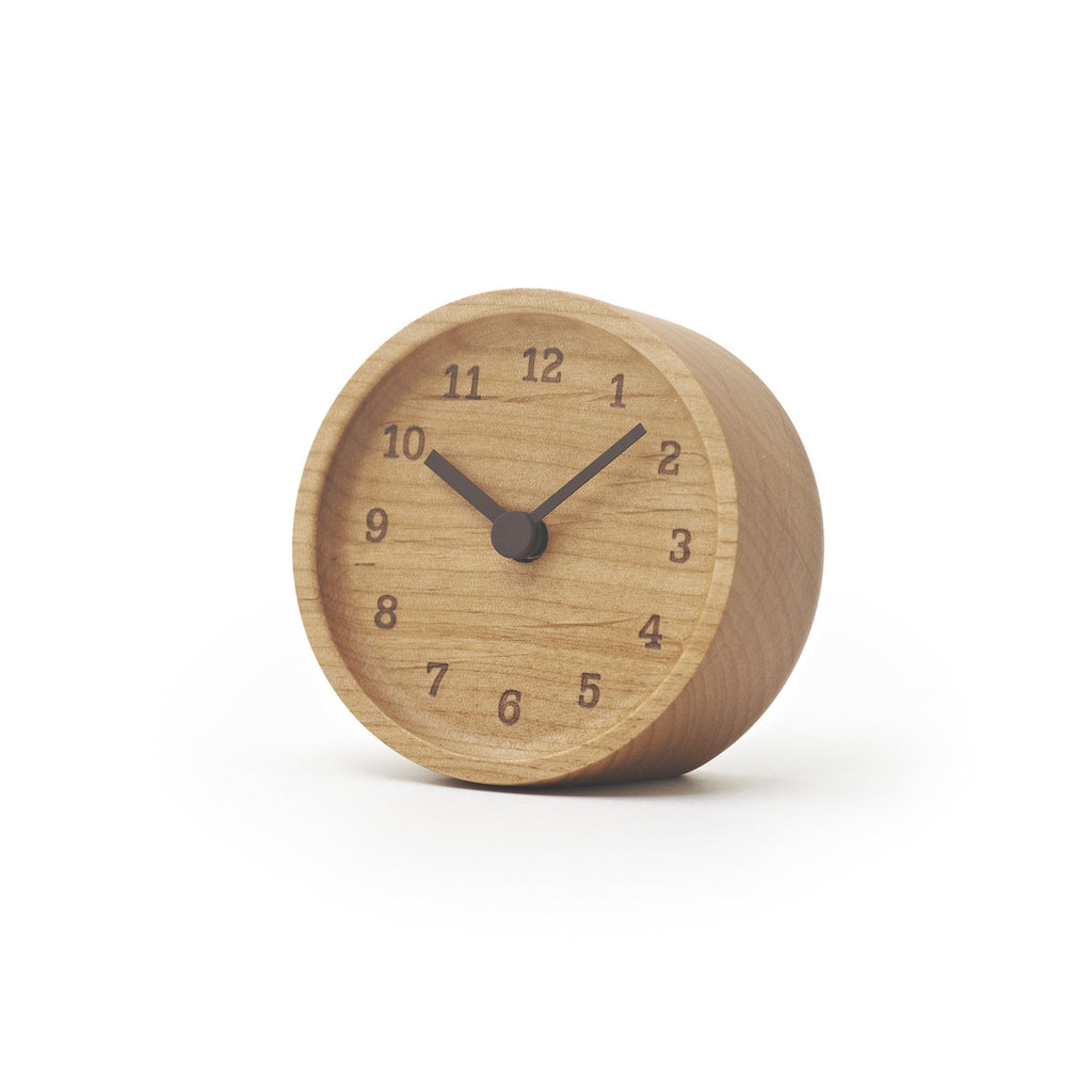 NewNest Australia - Lemnos MUKU desk clock Alder 