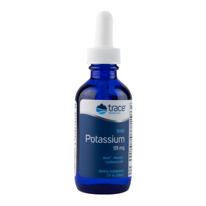 Trace Minerals Research Liquid Ionic Potassium Supplement, 2 Ounce,72 Ionic Trace Minerals, Non-GMO, Healthy Heart, Brain Function 1 - NewNest Australia