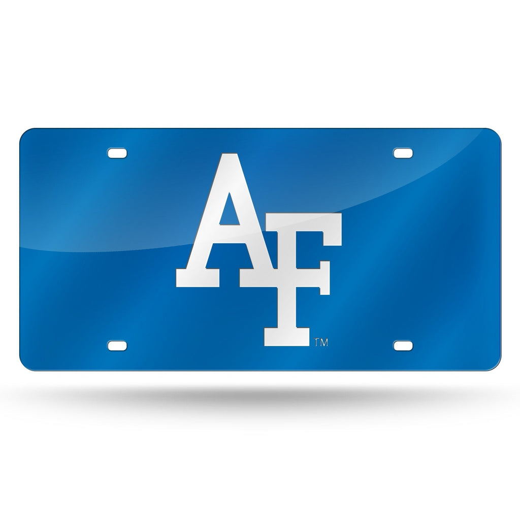 Rico Industries NCAA Fan Shop Laser Inlaid Metal License Plate Tag Air Force Falcons 6 x 12-inches Team Color - NewNest Australia