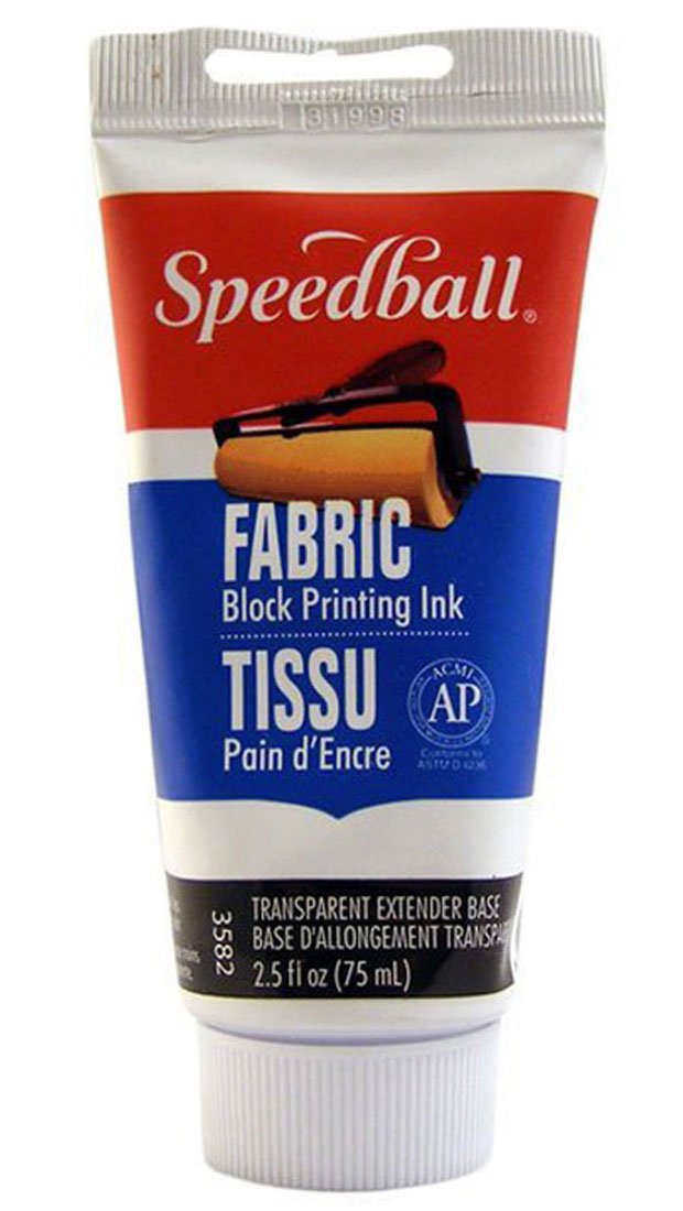 Speedball Fabric Block Printing Ink, Transparent Extender, 2.5-Ounce Tube Trans Extender Base - NewNest Australia