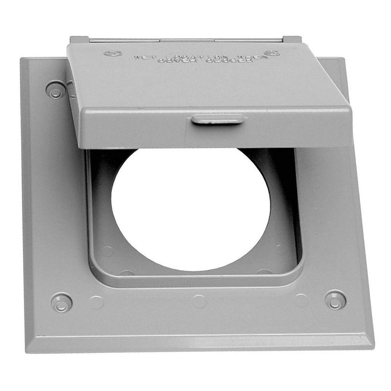 Sigma Electric, Gray 14321 2-Gang 20-50 Amp Outlet Cover - NewNest Australia
