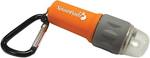 UST SplashFlash 25 Lumen Waterproof, Mini-Lantern, Safety and Personal Locator Light with Lifetime LED Bulb for Hiking, Emergency and Outdoor Survival Orange - NewNest Australia