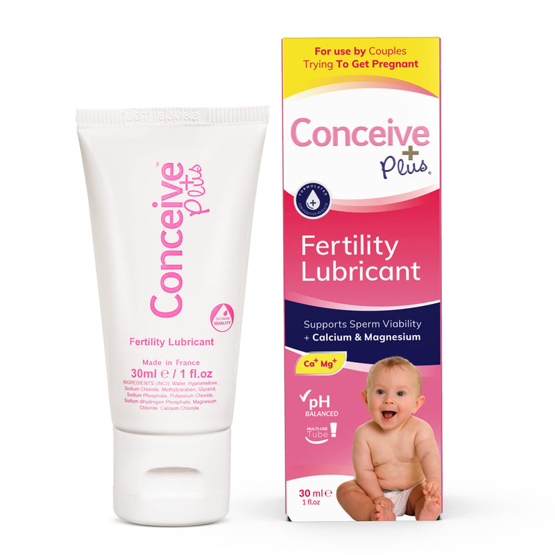 Conceive Plus Travel Size Fertility Lubricant for Women - Calcium + Mg - Use When Trying to Conceive - Vaginal Moisturizer - 1 Ounce Multi-Use Tube 1 Fl Oz (Pack of 1) - NewNest Australia