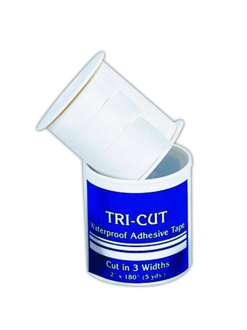 Medique MP611-01 Medi-First Tri-Cut Adhesive Tape, 2" x 4.3 yd, White, 3/8" 5/8" 1" - NewNest Australia