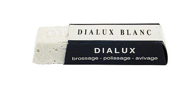One Bar of White Dialux ( Blanc ) Jewelers Polishing Compound Rouge - Paste - NewNest Australia