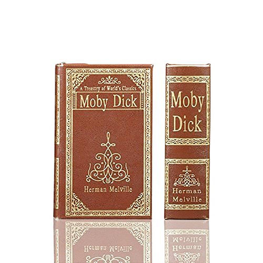 NewNest Australia - Classic Literary Book Collection Moby Dick Secret Storage Book Box Stash Box 