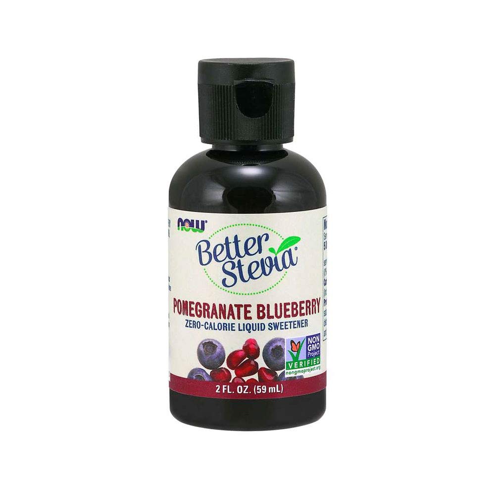 Now Foods Better Stevia Liquid, Pomegranate Blueberry, 2 Fluid Ounce - NewNest Australia