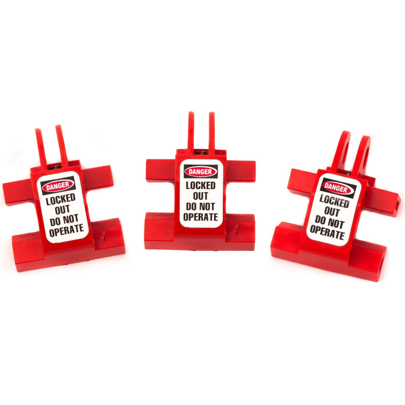 ZING 7111 RecycLockout Double Breaker Lockout, Universal 3 Pack 1 - NewNest Australia