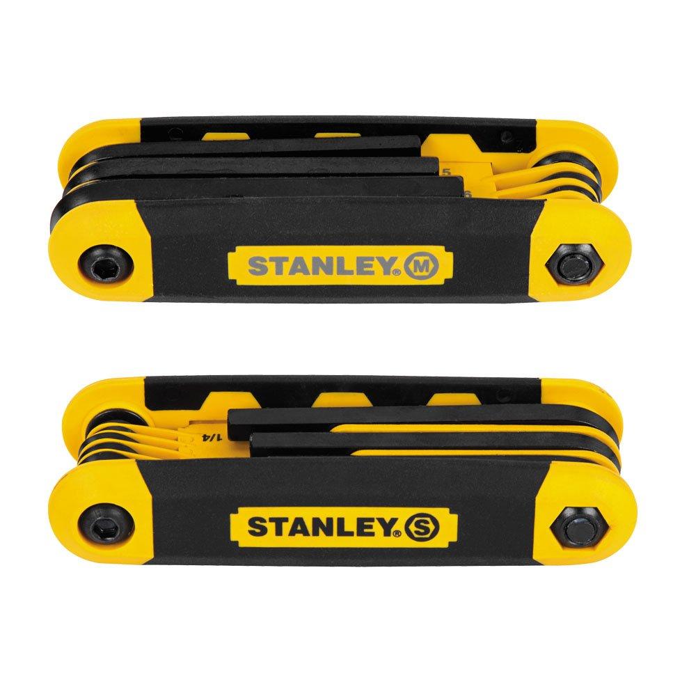 Stanley STHT71839 Folding Metric and Sae Hex Keys, 2-Pack - NewNest Australia