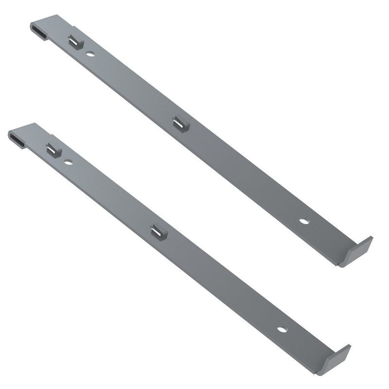 Akro-Mils 98400 Powder Coated Steel Straps for Hanging 19 Series Steel Cabinets, 2-Pack, Grey - NewNest Australia