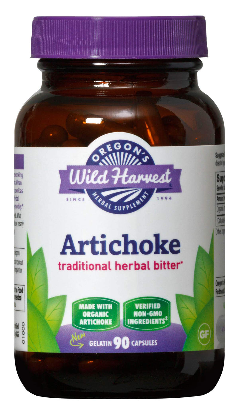Oregon's Wild Harvest Artichoke Organic Herbal Supplement, 90 Count - NewNest Australia