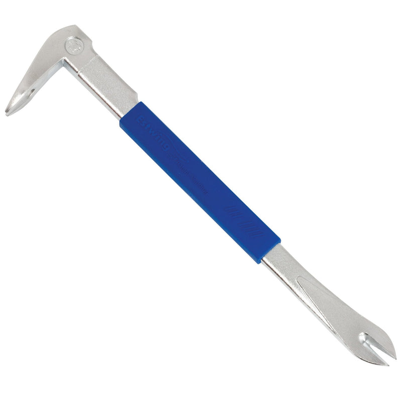 Estwing Pro Claw Nail Puller - 9" Pry Bar with Forged Steel Construction & No-Slip Cushion Grip - PC210G 9" (Inches) - NewNest Australia