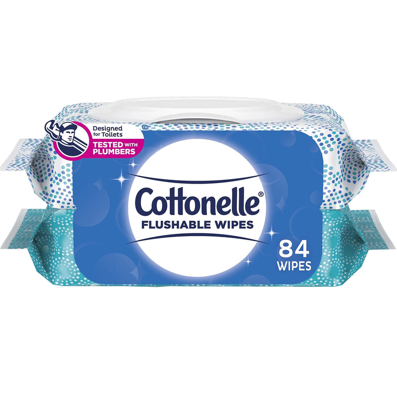 Cottonelle Fresh Care Flushable Cleansing Cloths Refills 2-42 Count Packages - Packaging May Vary - NewNest Australia
