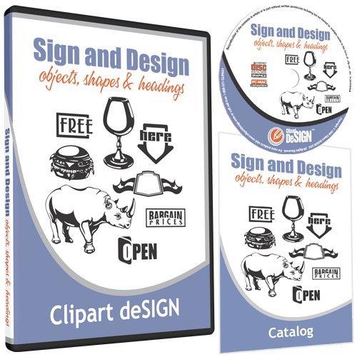 Sign Making Design Clipart-Vinyl Cutter Plotter Clip Art Images-Vector Art Graphics CD-ROM - NewNest Australia