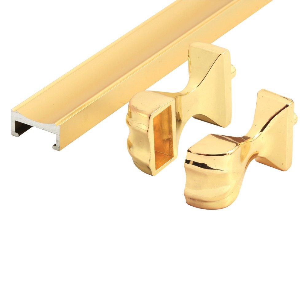 Prime-Line Products M 6094 Shower Door Towel Bar and Bracket Set, Brass - NewNest Australia