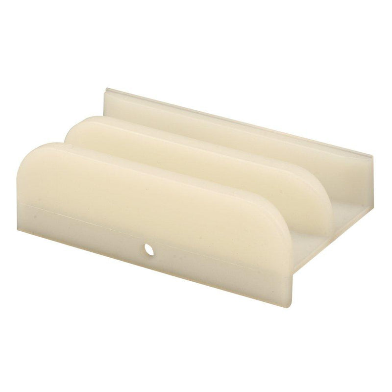 PRIME-LINE Products M 6219 Sliding Shower Door Bottom Guide For 7/16 in. Thick Doors, Plastic Construction, White - NewNest Australia