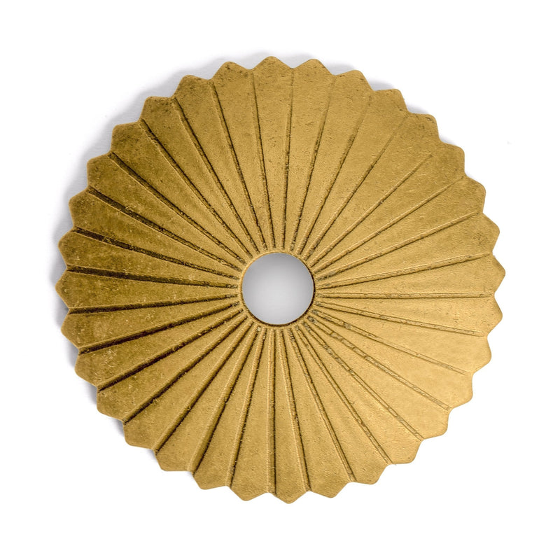 CBH Radial Brass Hardware Backplate Washers 1-1/2" - Set of 10 - NewNest Australia