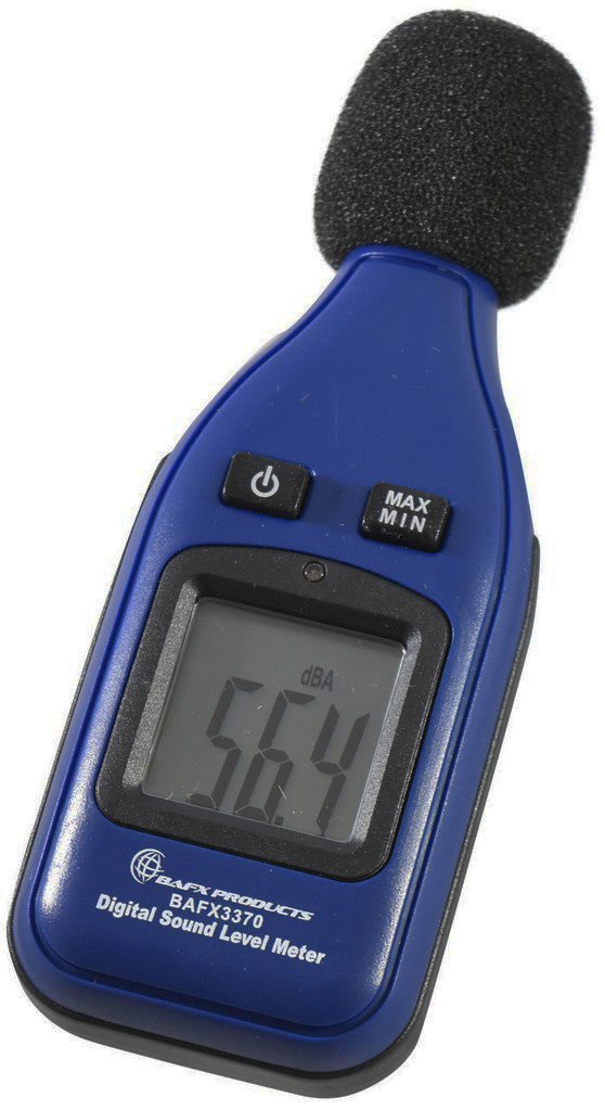 BAFX Products - Decibel Meter/Sound Pressure Level Reader (SPL) / 30-130dBA Range - 1 Year Warranty (Standard) Standard - NewNest Australia