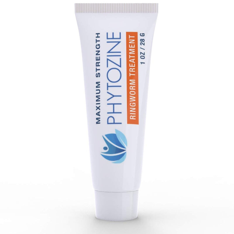PHYTOZINE Ringworm Cream - Treats Stubborn Ringworm Infections, Fights Ringworm On Skin, Anti-Fungal Tolnaftate, Powerful Topical Treatment (1 Ounce) 1 Ounce (Pack of 1) - NewNest Australia