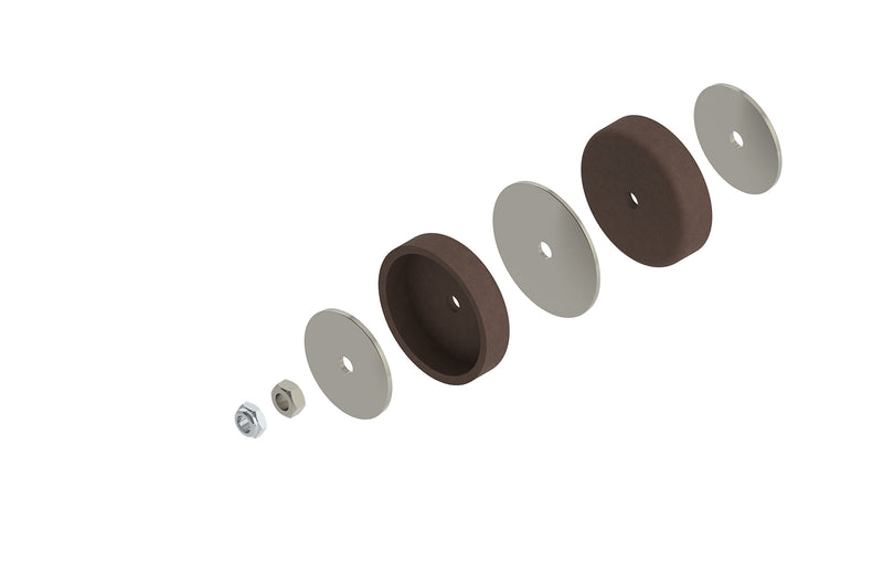 Albion Engineering Company 47-7 2" 2" Diameter Piston Replacement Kit for Albion Professional Line Special Deluxe Drive Bulk Caulking Guns, Leather Special Deluxe Drive Piston Replacement Kit - NewNest Australia