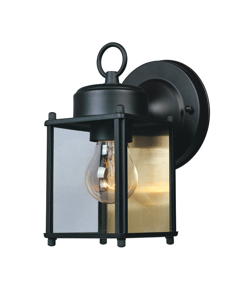 Designers Fountain 1161-BK Value Collection Wall Lanterns, Black 8in H - NewNest Australia