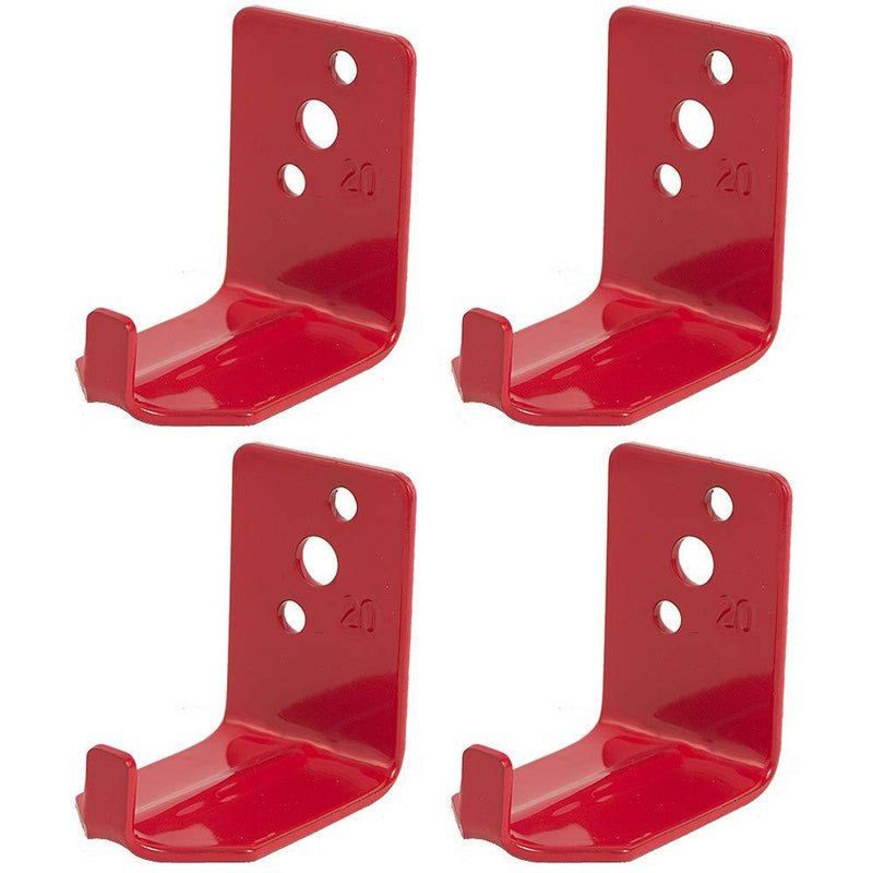 Universal Fire Extinguisher Wall Hook, Mount, Bracket, Hanger for 15 to 20 Lb. Extinguishers (4 Pack) Original version - NewNest Australia