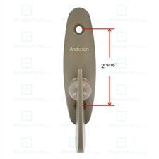 Andersen Tribeca Style - Gliding Door Thumb Latch - Stone Color - NewNest Australia
