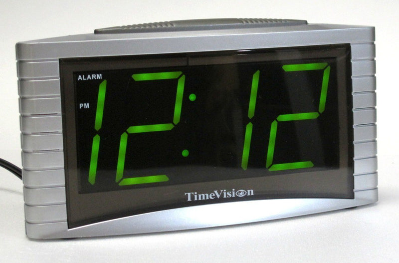 NewNest Australia - LED Alarm Clock, ATC1809G (1.8", Green) 1.8" 