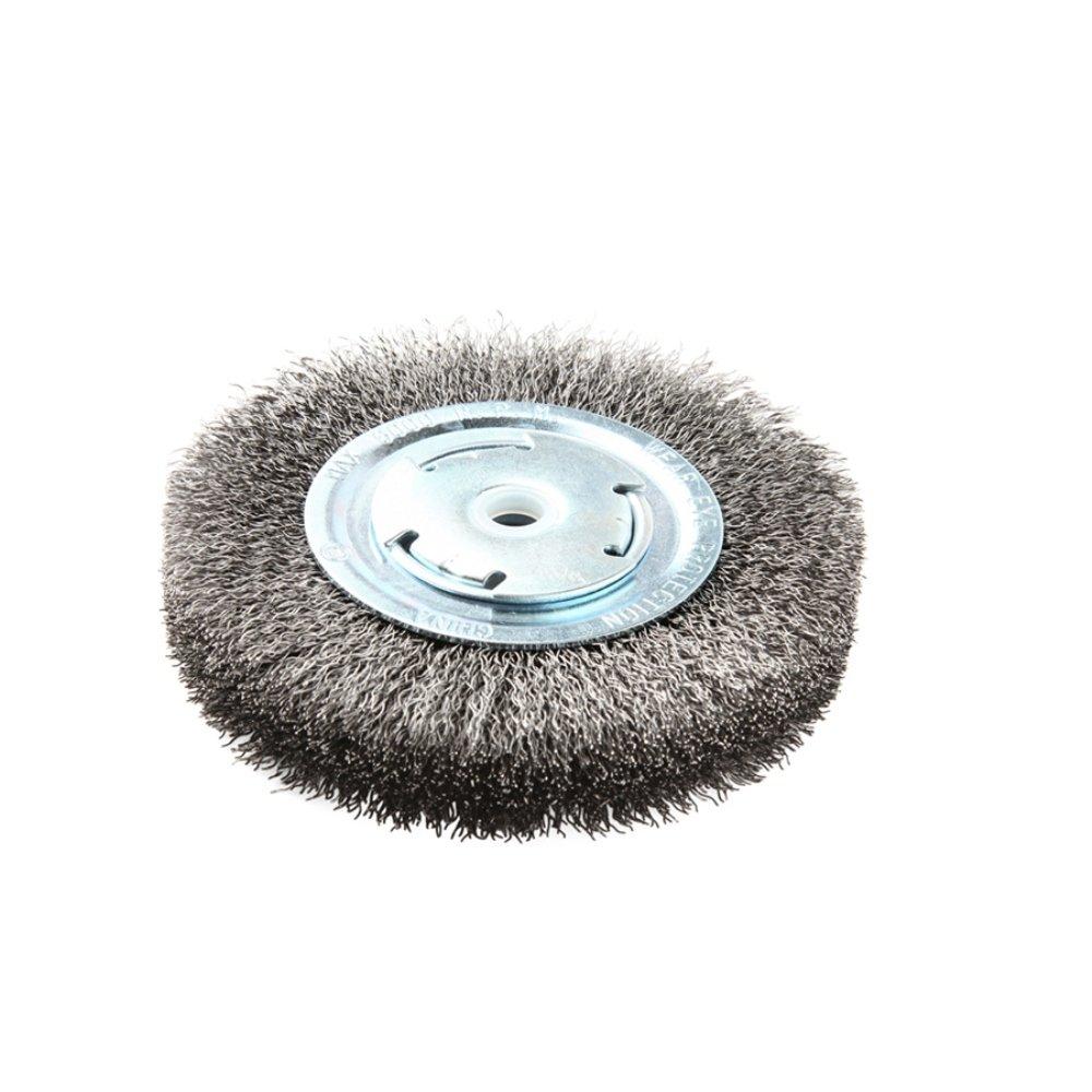 Lincoln Electric KH321 Crimped Wire Wheel Brush, 6000 rpm, 6" Diameter x 1" Face Width, 5/8" x 1/2" Arbor (Pack of 1) - NewNest Australia